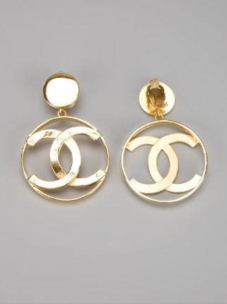 vintage chanel earrings singapore|farfetch Chanel jewelry.